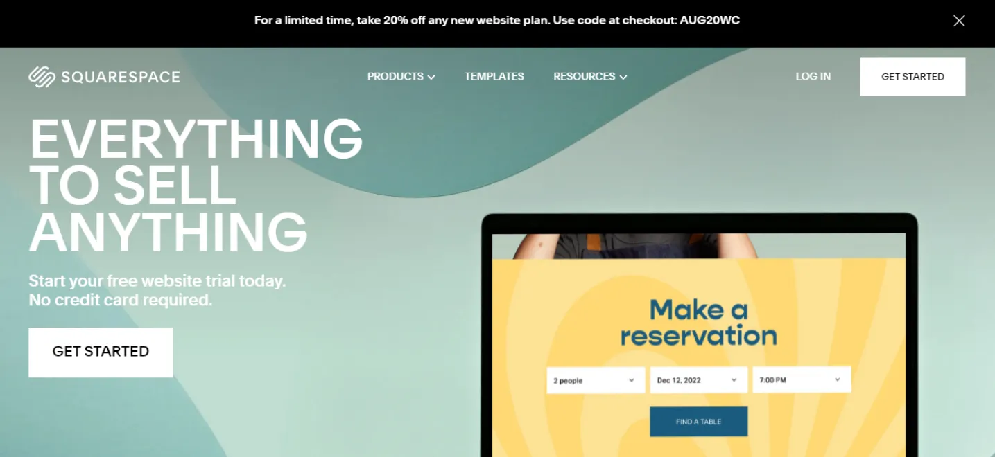 Biggest SaaS companies in New York City Squarespace